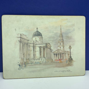 Lady Care placemat England National Gallery London